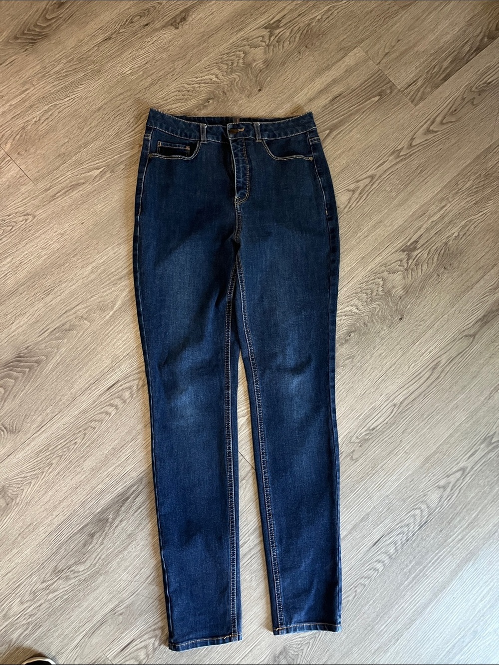 Commando Dark Blue High-Rise Skinny Jeans